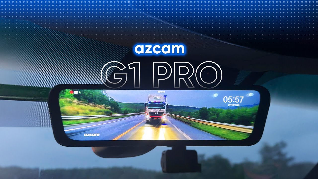 Đánh Giá Chi Tiết Gương Điện Tử Azcam G1 Pro